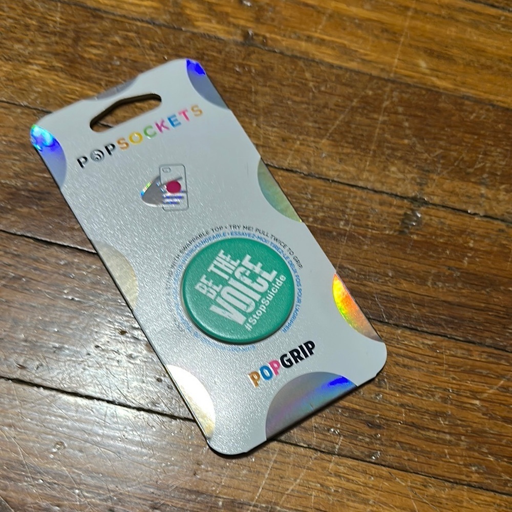 PopSockets PopGrip 'Be The Voice', Suicide Prevention